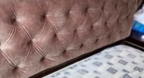 Перетяжка спинки кровати. Туапсе